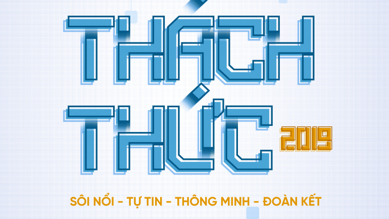 Poster Thách Thức 2019 mẫu 03-01-01