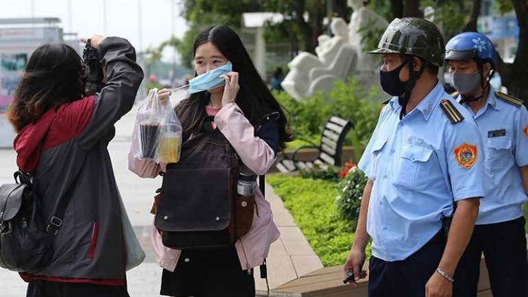 nhắc nhở sinh viên covid