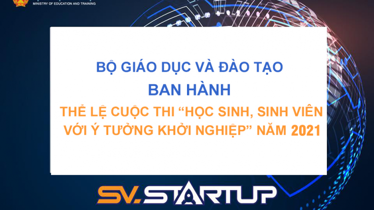 Cuộc thi Học sinh, sinh viên với ý tưởng khởi nghiệp năm 2021