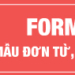 form, bieu mau, biểu mẫu, mau don, mẫu đơn