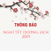 lich nghi tet duong lich 2019