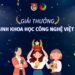 Nữ sinh khoa học công nghệ