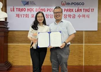 LỄ TRAO HỌC BỔNG POSCO TJ PARK NĂM 2022
