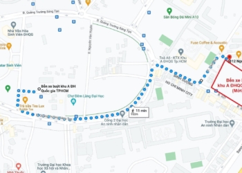 TB Di Dời Bến xe buýt khu A ĐHQG-HCM