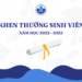 Kết quả khen thưởng tập thể, cá nhân sinh viên đạt thành tích xuất sắc năm học 2022 – 2023 của ĐHQG-HCM