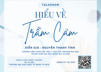 TALKSHOW: HIỂU VỀ TRẦM CẢM