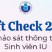 Khảo sát thông tin Sinh viên đang theo học tại Trường Đại học Quốc tế năm 2024