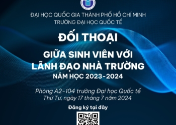 CHƯƠNG TRÌNH ĐỐI THOẠI GIỮA SINH VIÊN VỚI LÃNH ĐẠO NHÀ TRƯỜNG NĂM HỌC 2023 – 2024