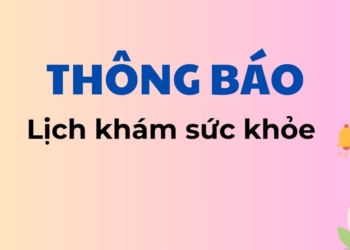 Thông báo_Lịch khám sức khỏe cho sinh viên