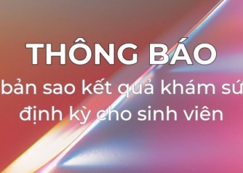 Thông báo_Hỗ trợ nhận bản sao kết quả khám sức khỏe tại trường
