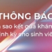 Thông báo_Hỗ trợ nhận bản sao kết quả khám sức khỏe tại trường