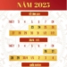 THÔNG BÁO: LỊCH NGHỈ TẾT ÂM LỊCH VÀ CÁC NGÀY LỄ NĂM 2025