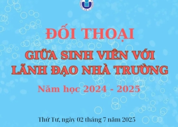 Thông báo chương trình Đối thoại giữa sinh viên với lãnh đạo nhà trường năm học 2024-2025
