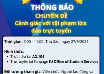 Thông báo về việc tổ chức chuyên đề “Cảnh giác với tội phạm lừa đảo trực tuyến”