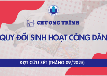 Thông báo triển khai xét quy đổi bổ sung SHCD cho sinh viên dự kiến tốt nghiệp năm 2025 (Đợt cứu xét 02)