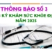 TB lần 3_ Đăng ký khám sức khỏe sinh viên năm 2025