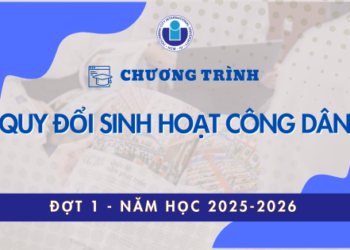 TB_Chương trình Quy đổi Sinh hoạt công dân năm học 2025-2026