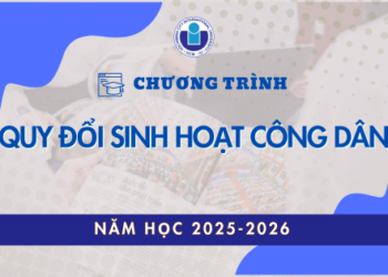 TB_Chương trình Quy đổi Sinh hoạt công dân năm học 2025-2026