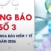 Thông báo số 3_Đăng ký Thông tin BHYT năm 2026