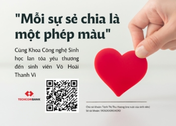 THƯ KÊU GỌI HỖ TRỢ SINH VIÊN KHOA CÔNG NGHỆ SINH HỌC VÕ HOÀI THANH VI