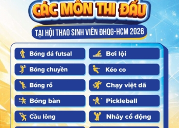 [HTSV2026] GIỚI THIỆU CÁC MÔN THI ĐẤU