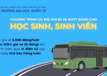 Chương trình ưu đãi khi đi xe buýt dành cho học sinh, sinh viên