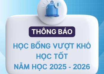 Chương trình học bổng vượt khó học tốt năm học 2025-2026