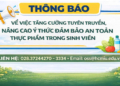 [Thông báo] – V/v Nghiêm túc tuân thủ các quy định khi tham gia giao thông