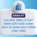 [THÔNG BÁO] CHƯƠNG TRÌNH LỄ PHÁT ĐỘNG GIỚI THIỆU CHÍNH SÁCH SỬ DỤNG GIAO THÔNG CÔNG CỘNG