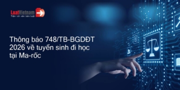 Thông báo Tuyển sinh đi học tại Ma-rốc năm 2026