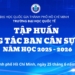 Chương trình tập huấn Ban cán sự lớp năm học 2025-2026