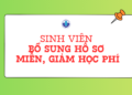 Thông báo danh sách sinh viên cần bổ sung hồ sơ miễn, giảm học phí học kỳ 3 (học kỳ hè) năm học 2025 – 2026