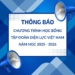 Chương trình học bổng của Tập đoàn Điện lực Việt Nam năm học 2026