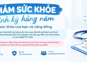 Thông báo số 1 V/v Đăng ký khám sức khoẻ định kỳ & cung cấp thông tin khám sức khỏe năm 2026